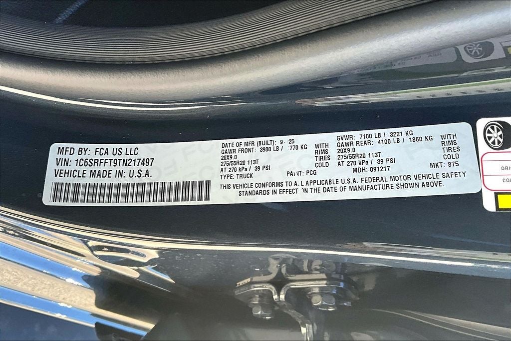 2026 RAM Ram 1500 RAM 1500 LONE STAR CREW CAB 4X4 5'7' BOX