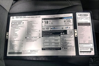 2026 RAM Ram 1500 RAM 1500 LONE STAR CREW CAB 4X4 5'7' BOX