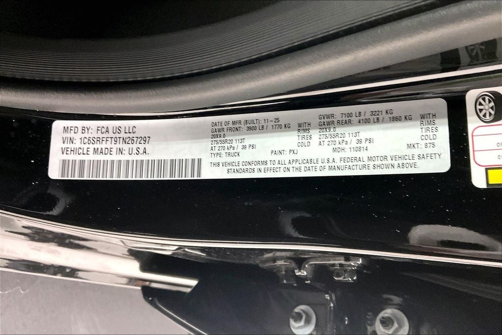 2026 RAM Ram 1500 RAM 1500 LONE STAR CREW CAB 4X4 5'7' BOX