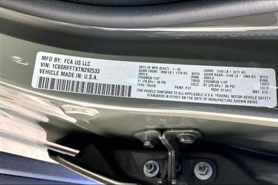 2026 RAM Ram 1500 RAM 1500 BIG HORN CREW CAB 4X4 5'7' BOX