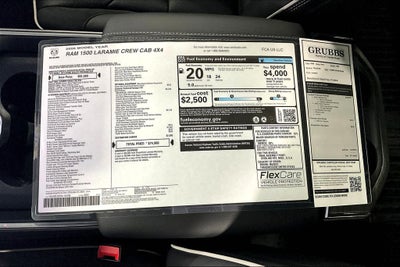 2026 RAM Ram 1500 RAM 1500 LARAMIE CREW CAB 4X4 5'7' BOX
