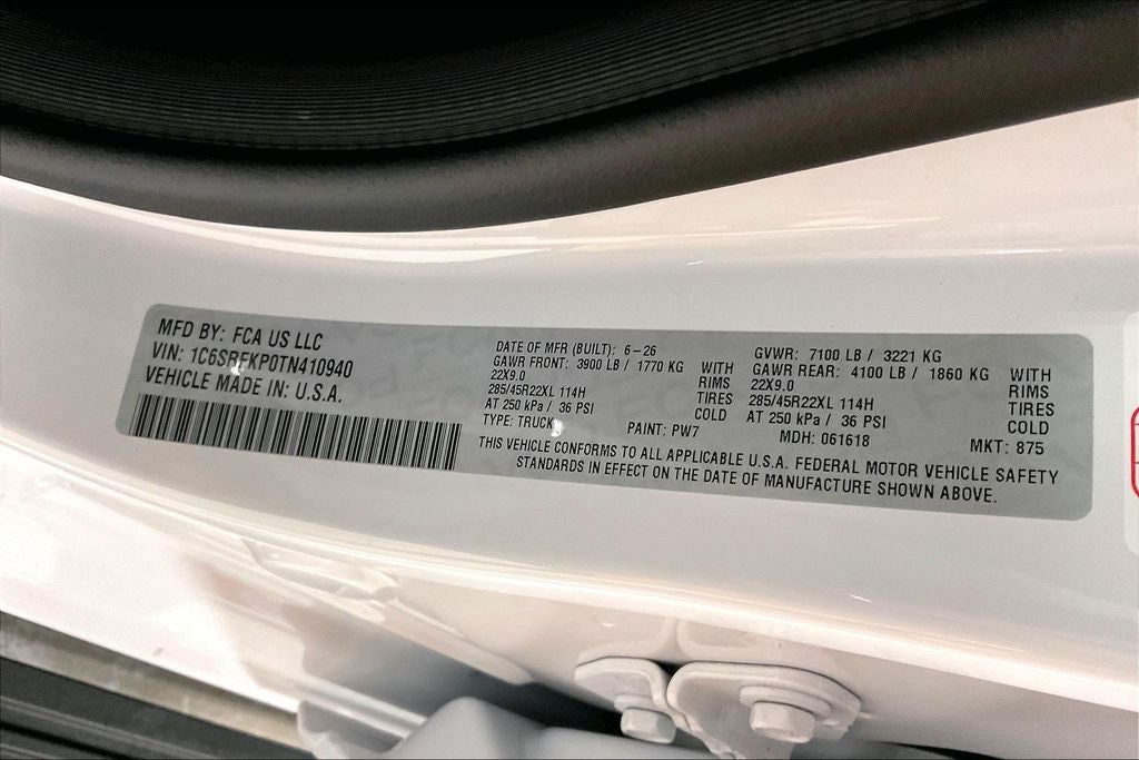 2026 RAM Ram 1500 RAM 1500 TUNGSTEN CREW CAB 4X4
