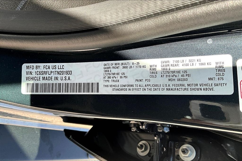 2026 RAM Ram 1500 RAM 1500 REBEL CREW CAB 4X4 5'7' BOX