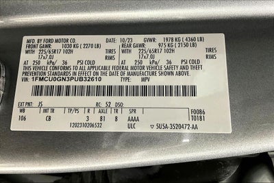 2023 Ford Escape Active