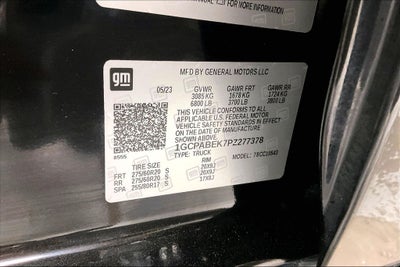 2023 Chevrolet Silverado 1500 2WD Crew Cab Short Bed Custom
