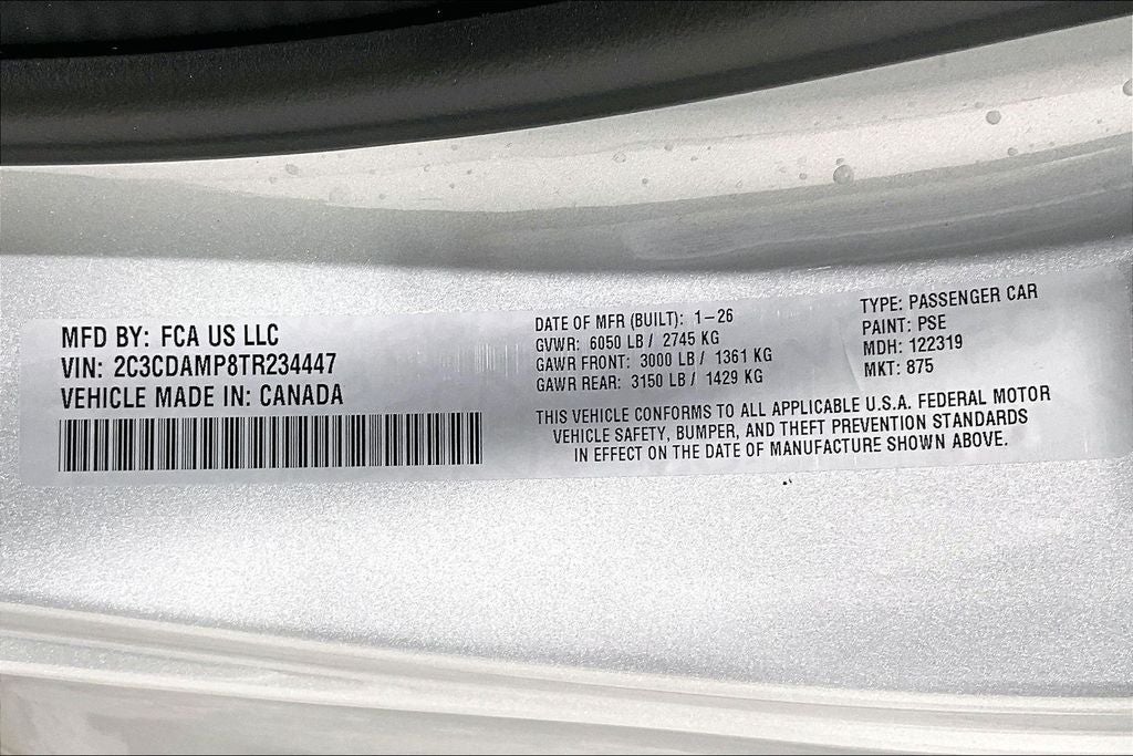 2026 Dodge Charger CHARGER SCAT PACK PLUS 2-DOOR AWD