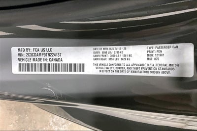 2026 Dodge Charger CHARGER SCAT PACK PLUS 2-DOOR AWD