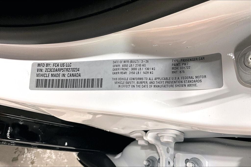 2026 Dodge Charger CHARGER SCAT PACK PLUS 4-DOOR AWD