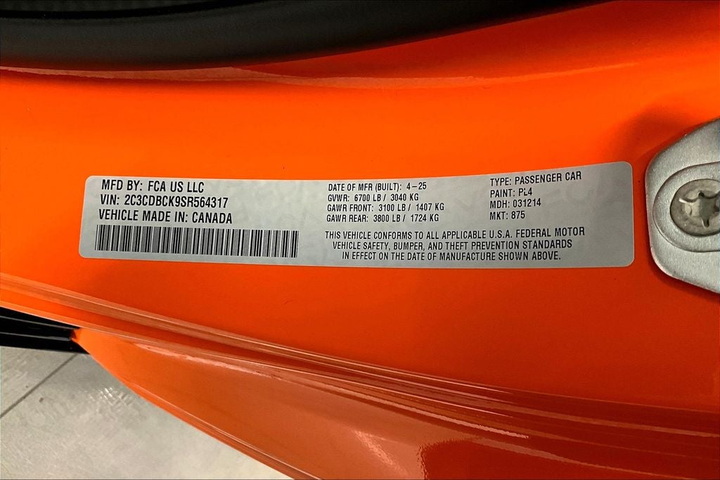 2025 Dodge Charger CHARGER 2-DOOR DAYTONA R/T AWD