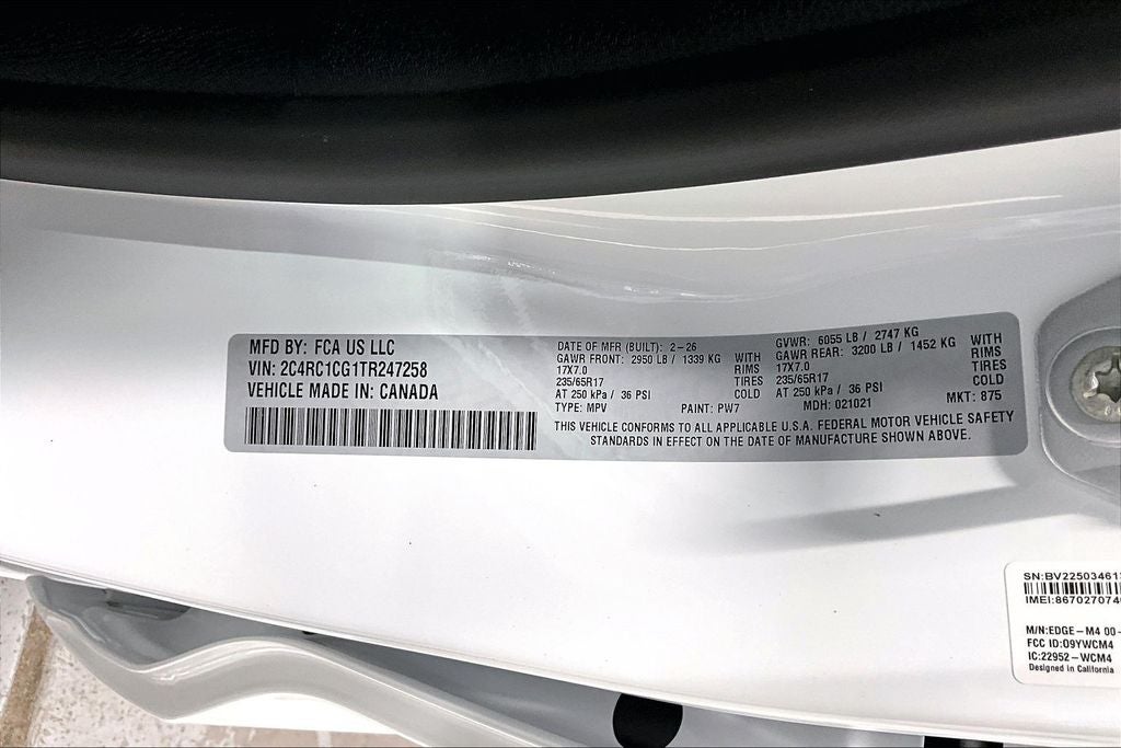 2026 Chrysler Voyager VOYAGER LX