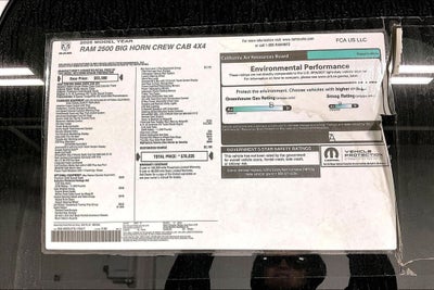 2026 RAM Ram 2500 RAM 2500 BIG HORN CREW CAB 4X4 6'4' BOX