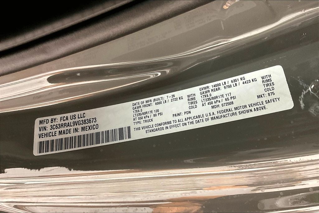 2027 RAM 3500 Tradesman