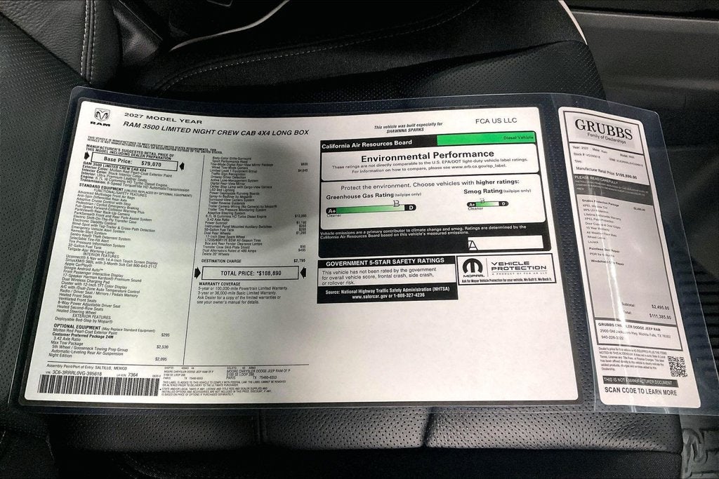 2027 RAM 3500 Limited