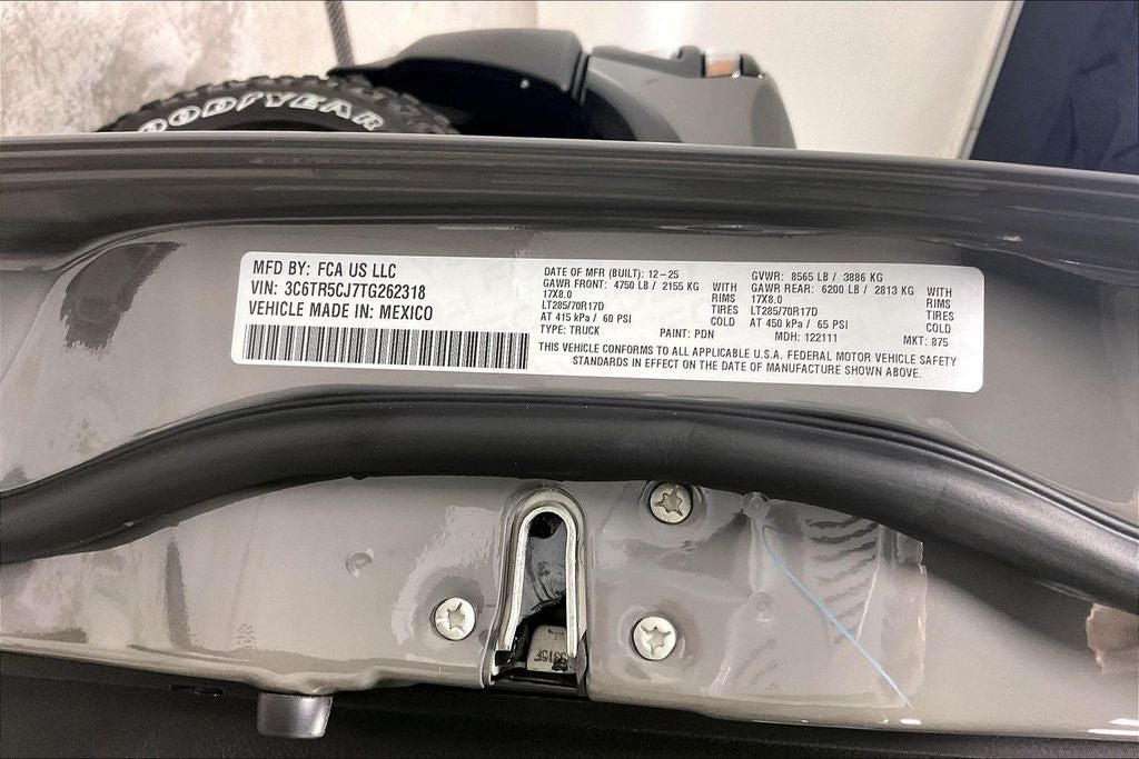 2026 RAM Ram 2500 RAM 2500 TRADESMAN CREW CAB 4X4 6'4' BOX