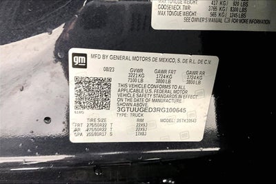 2024 GMC Sierra 1500 4WD Crew Cab Short Box Denali