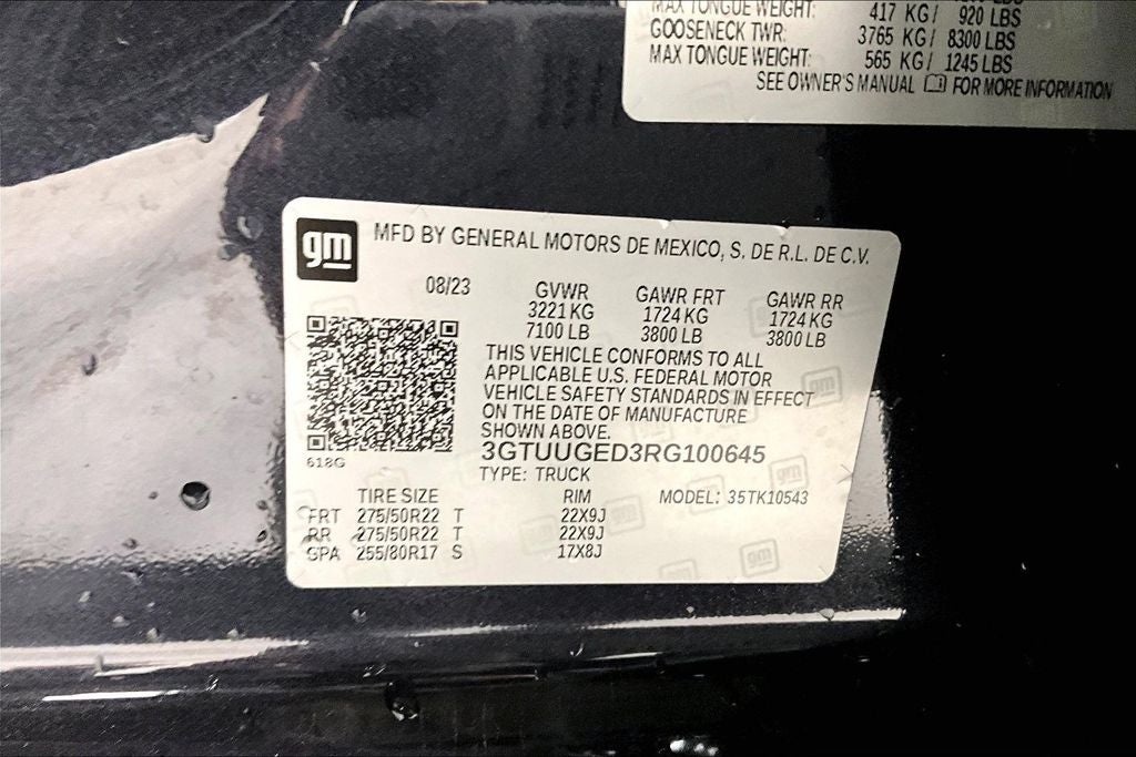 2024 GMC Sierra 1500 4WD Crew Cab Short Box Denali