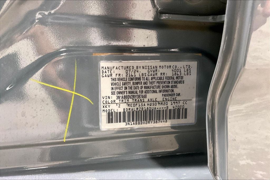 2024 Nissan Sentra SR Xtronic CVT