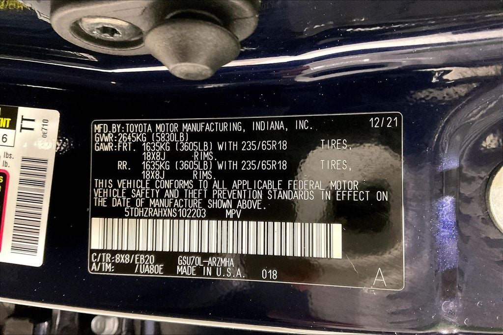 2022 Toyota Highlander XLE