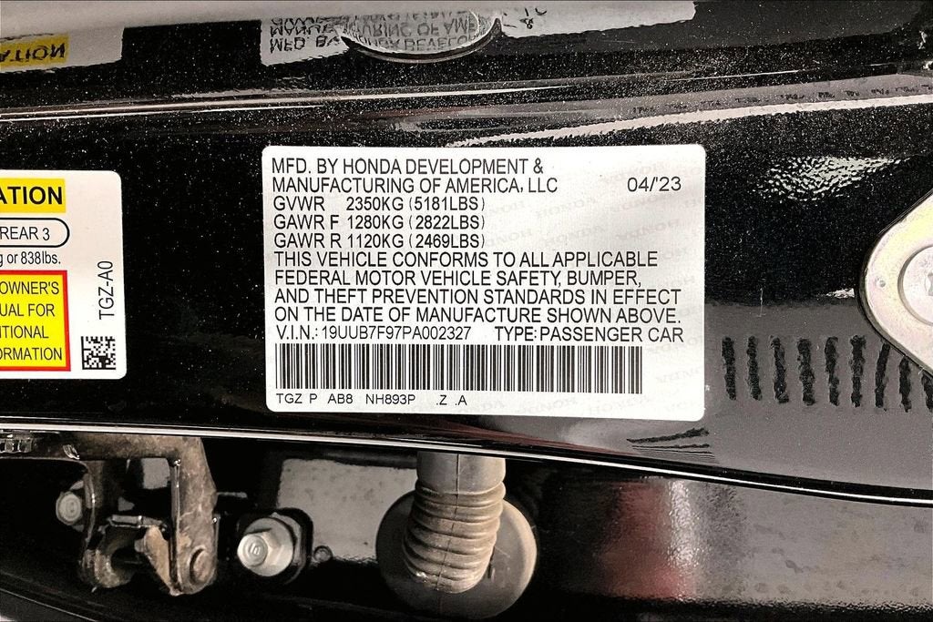 2023 Acura TLX Type S - HP Wheel and Tire