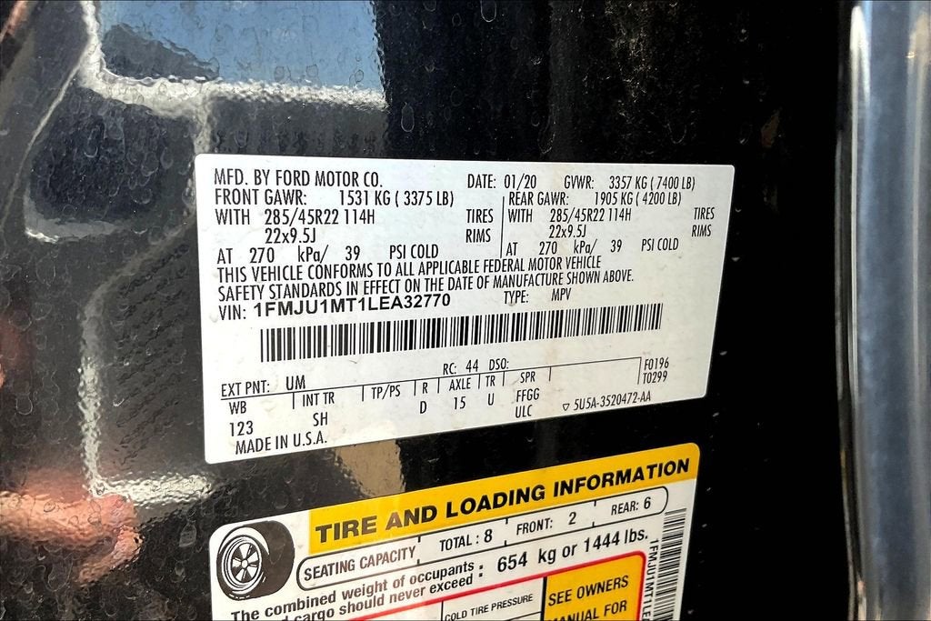 2020 Ford Expedition Platinum