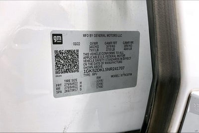 2022 GMC Yukon Denali