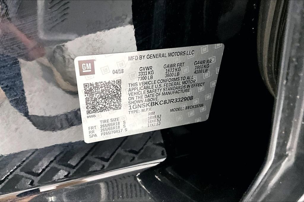 2018 Chevrolet Tahoe LT