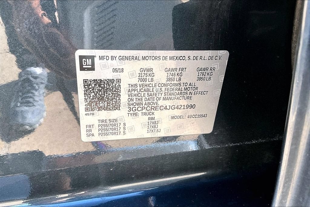 2018 Chevrolet Silverado 1500 LT