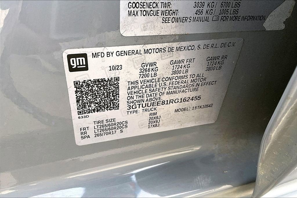 2024 GMC Sierra 1500 AT4