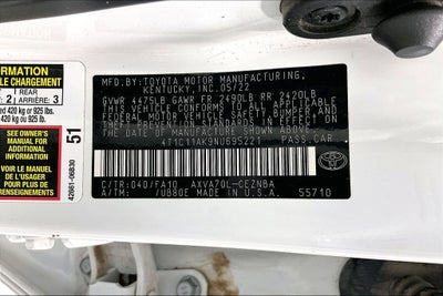 2022 Toyota Camry LE