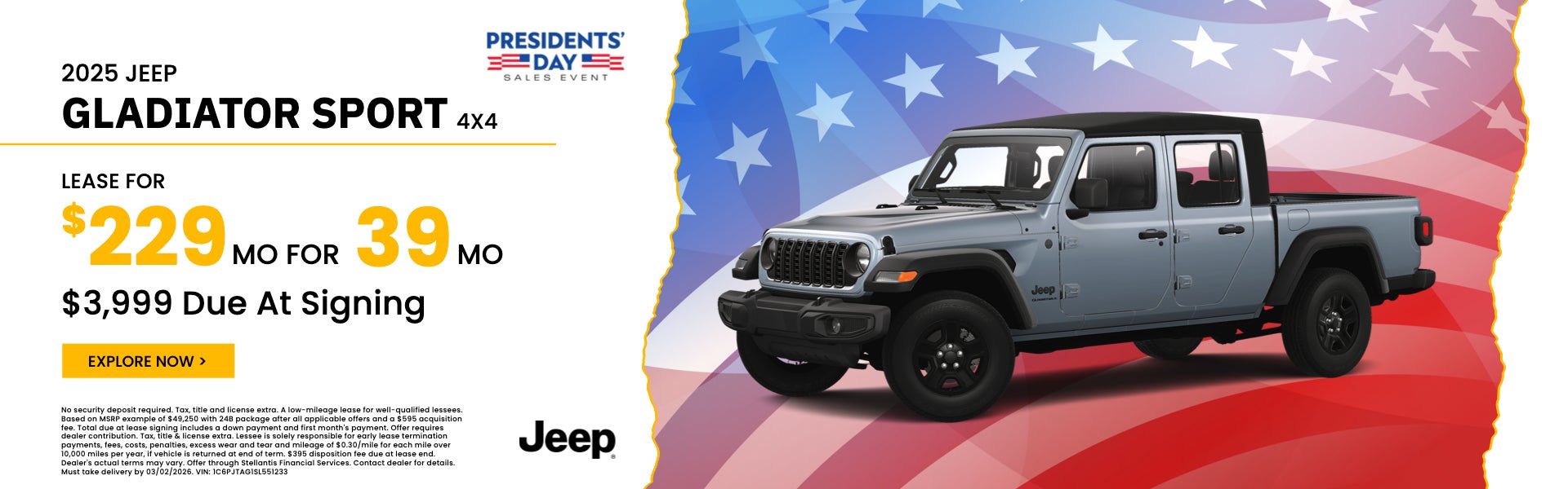 2025 Jeep Gladiator Sport 4x4