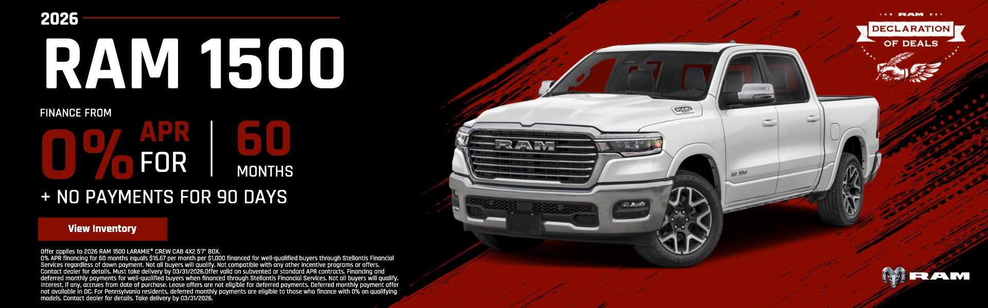 2026 RAM 1500