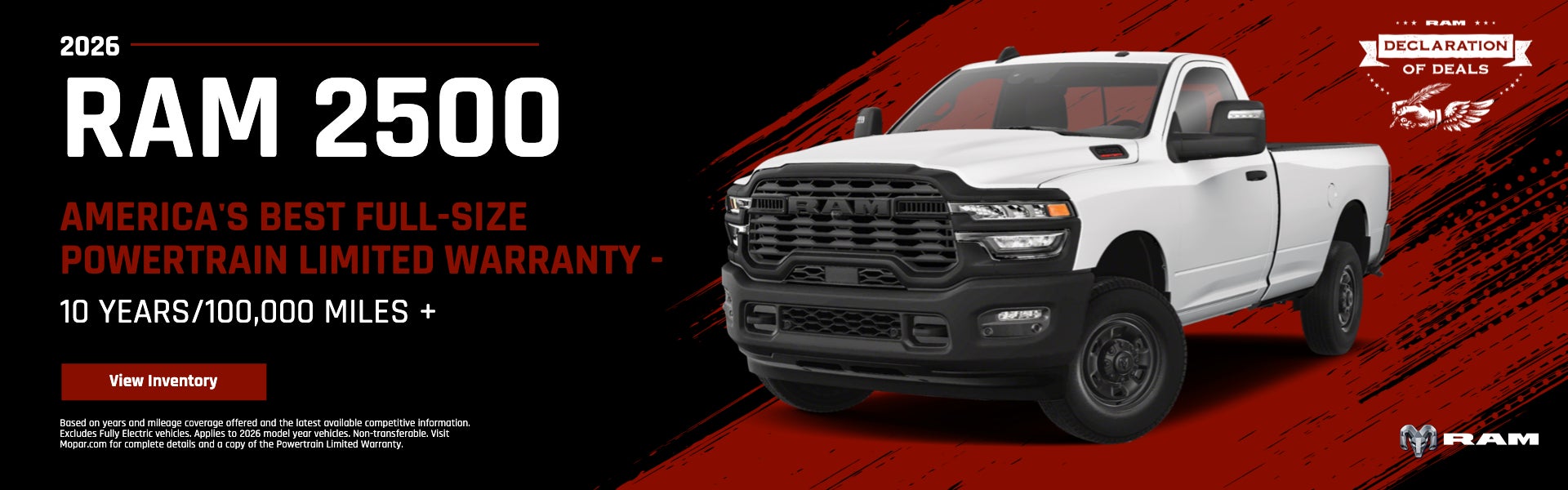 2026 RAM 2500