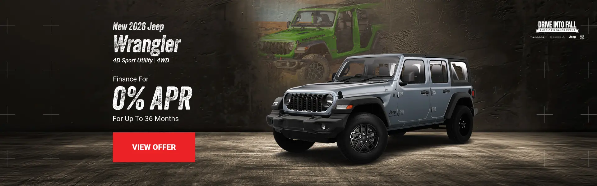 New Jeep Wrangler Special Offer