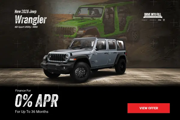 New Jeep Wrangler Special Offer