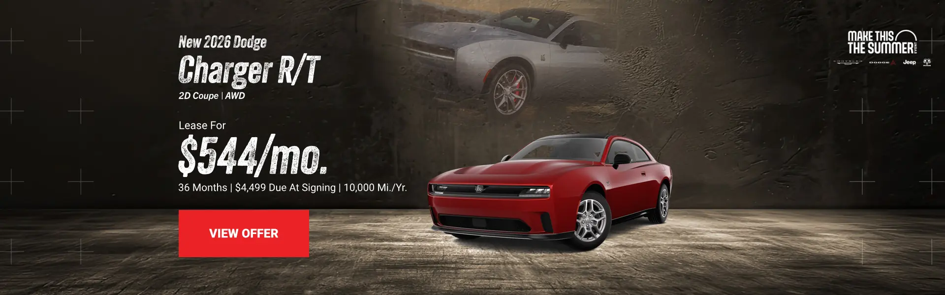 Dodge Charger Lease Offer