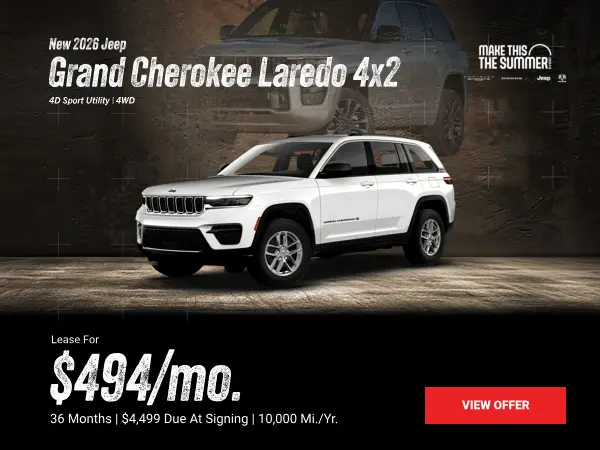 Grand Cherokee Lease Offer