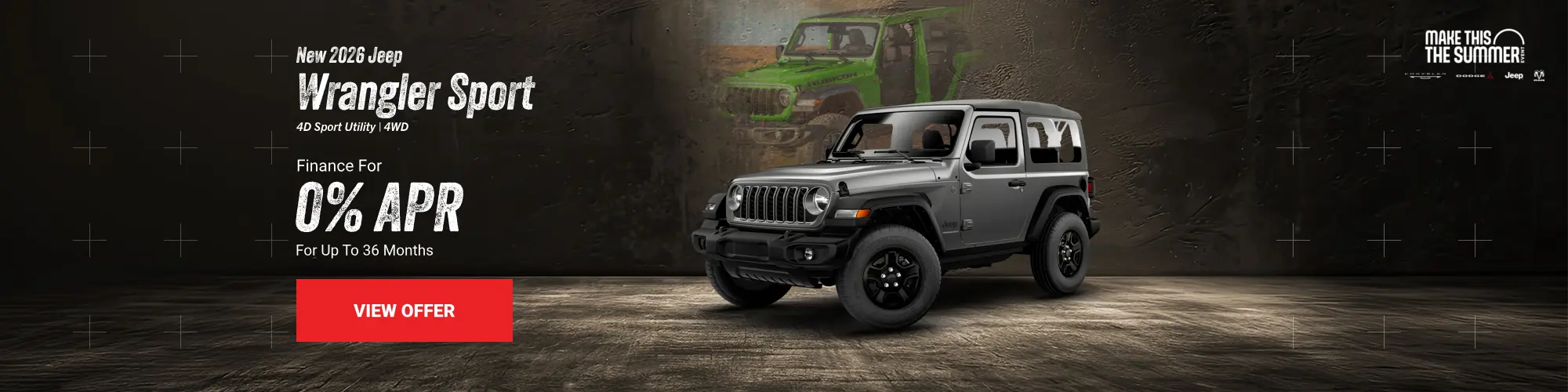 Wrangler APR Offer
